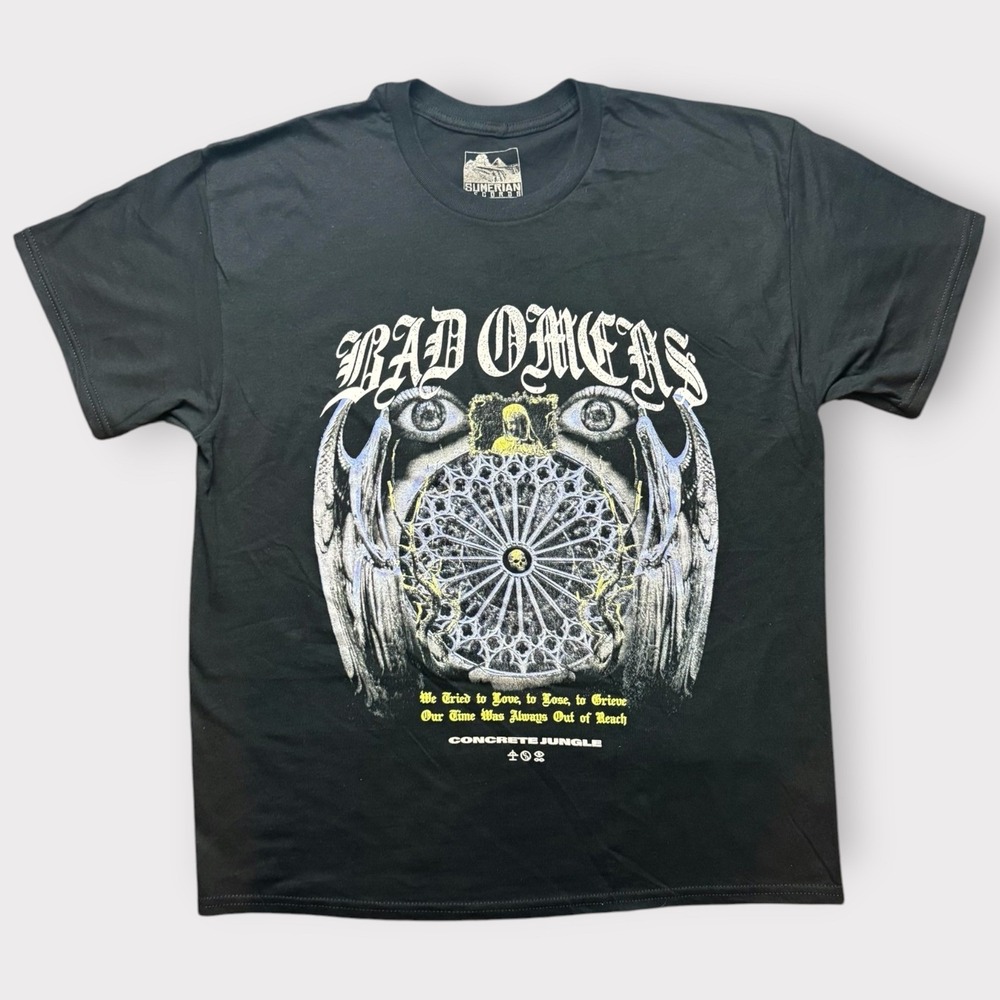 Bad Omens Concrete Jungle Sumerian Records Graphic T-Shirt Black Large